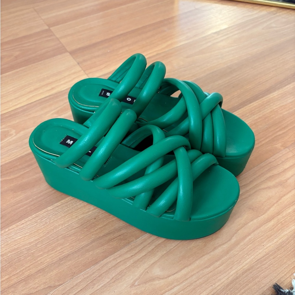 Simon Miller Green Bubble Platforms